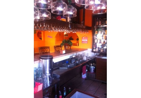 Full bar, great location, good rent and enclosed patio