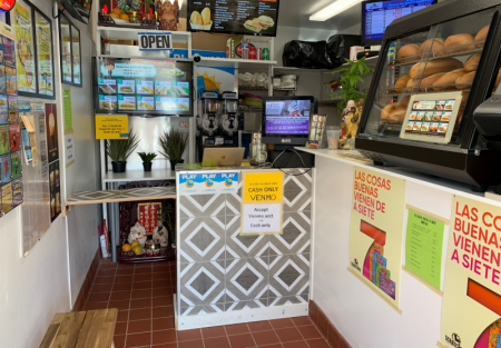 Retail, lottery and money transfer shop for sale on San Bruno Ave