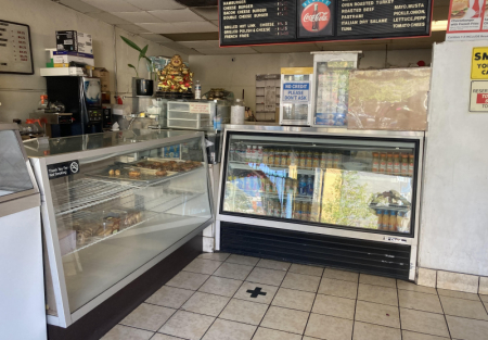 Donut and burger joint for sale in Oakland near West Oakland Bart 